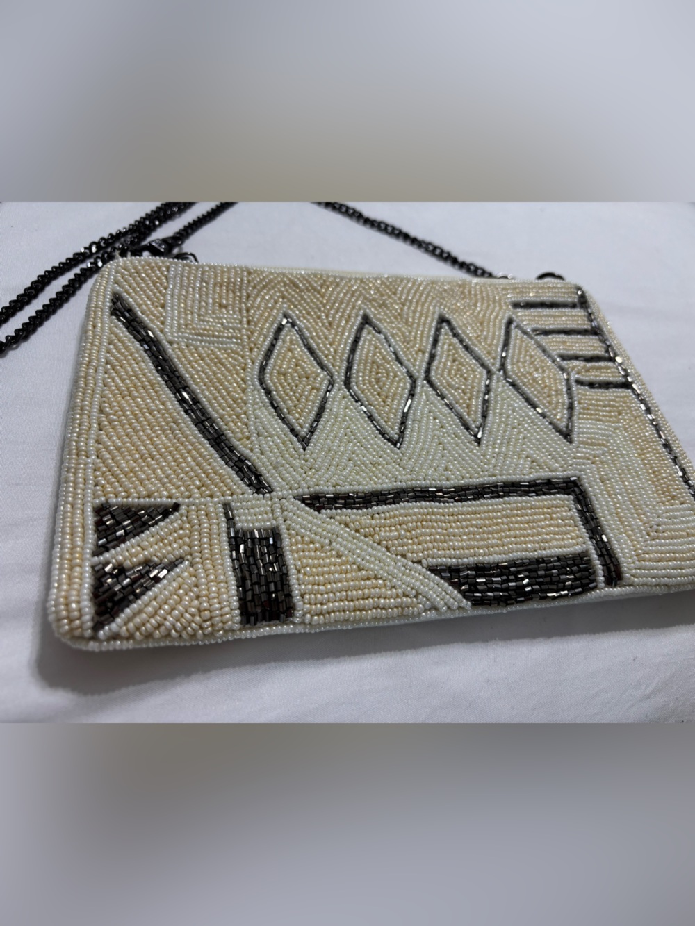 Beaded clutch